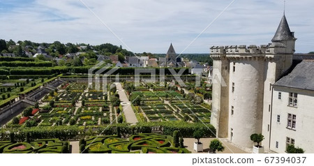 Villandry in the Loire region, one of the most beautiful gardens in France Villandry in the Loire region, one of the most beautiful gardens in France 67394037