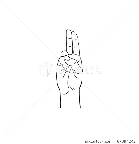 Hand Illustration 26 Hand Illustration 26 67394242