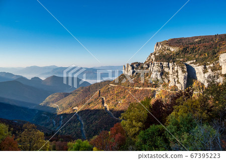French countryside. Col de Rousset. View of the French countryside. Col de Rousset. View of the 67395223