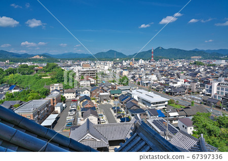 [來自福知山城的福知山市]京都府福知山市 67397336