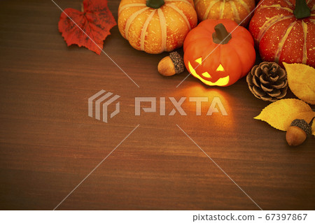 Halloween image on the table 67397867