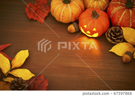 Halloween image on the table Halloween image on the table 67397868