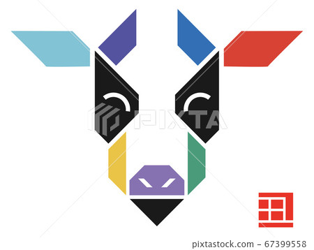 New Year's card material New Year's card material 67399558