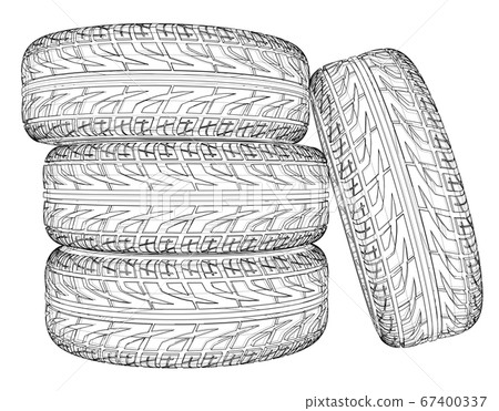 Car tires concept 67400337