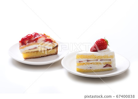 Image material of strawberry shortcake strawberry tart and strawberry shortcake 67400838