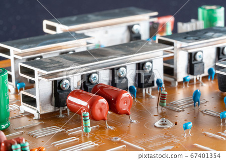 PCB power supply with mosfet transistor 67401354