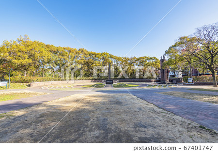Nagasaki City, Nagasaki Nagasaki Atomic Bomb Falling Center Monument 67401747