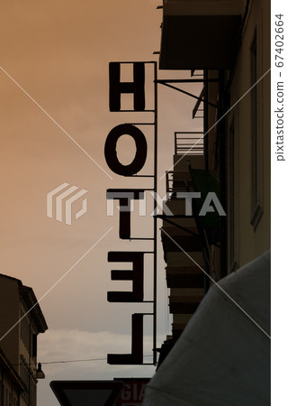 Houses in Livorno on the Ligurian Sea on the 67402664