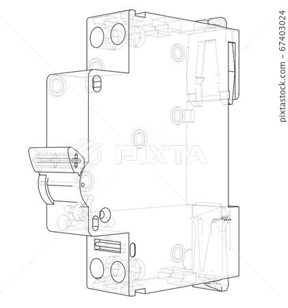 Automatic circuit breaker concept Automatic circuit breaker concept 67403024
