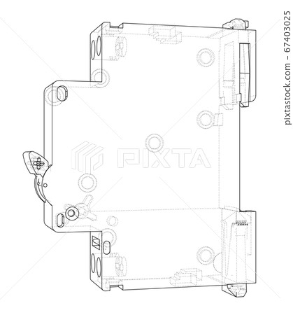 Automatic circuit breaker concept Automatic circuit breaker concept 67403025