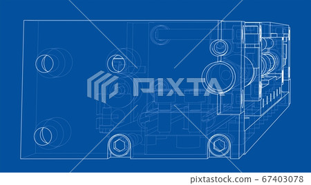 Abstract industry object concept Abstract industry object concept 67403078