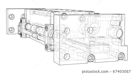 Abstract industry object concept Abstract industry object concept 67403087