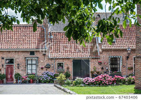 Traditional houses in the Netherlands Traditional houses in the Netherlands 67403406
