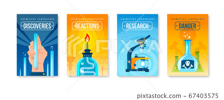 Laboratory Posters Set 67403575