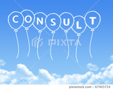 Cloud shaped as consult Message 67403724