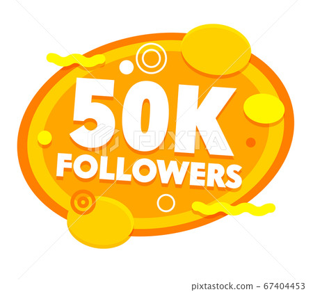 50K Followers Congratulating Image, Net Friends Likes, Yellow Round Bubbles Abstract Celebrating Picture Congrats for Web Page 50K Followers Congratulating Image, Net Friends Likes, Yellow Round Bubbles Abstract Celebrating Picture Congrats for Web Page 67404453