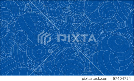 Abstract spheres background Abstract spheres background 67404734