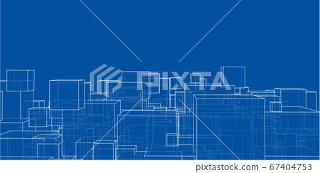 Abstract boxes background Abstract boxes background 67404753
