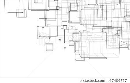 Abstract boxes background Abstract boxes background 67404757