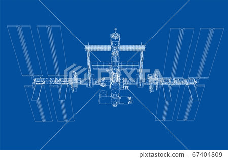 Abstract Spaceship Outline Abstract Spaceship Outline 67404809