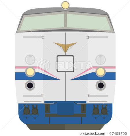 Dot picture style 485 series (Kanazawa car, super thunderbird color) 67405700