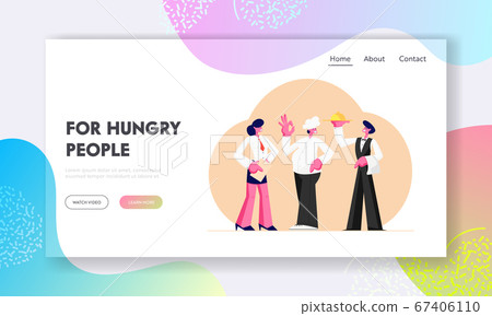 Restaurant Stuff. Administrator Girl, Chief Waiter 67406110