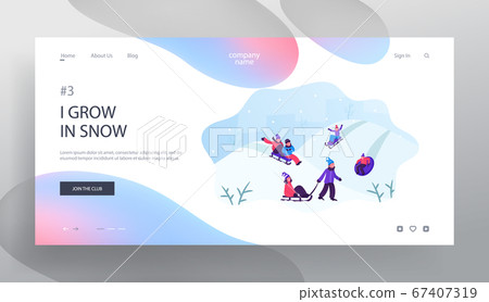 Wintertime Outdoors Activity Vacation Spare Time Website Landing Page. Happy Children Fun Sledding on Tubing and Sleds Downhill at Winter Holidays. Web Page Banner. Cartoon Flat Vector Illustration Wintertime Outdoors Activity Vacation Spare Time Website Landing Page. Happy Children Fun Sledding on Tubing and Sleds Downhill at Winter Holidays. Web Page Banner. Cartoon Flat Vector Illustration 67407319