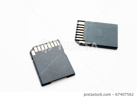 SD card white background 67407562