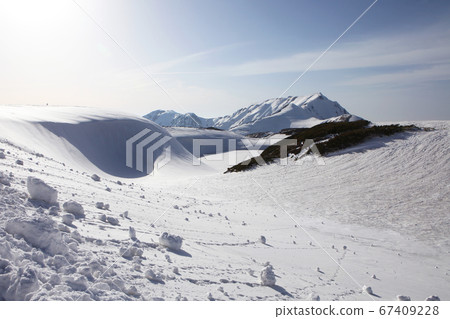 Murodo雪景(Mikuriga池塘和大日山) Murodo雪景(Mikuriga池塘和大日山) 67409228
