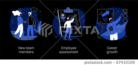 Career development abstract concept vector illustrations. Career development abstract concept vector illustrations. 67410109