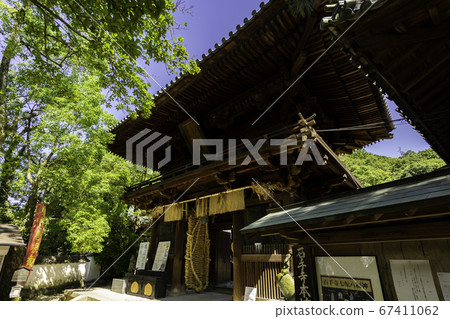 51st of the 88 Shikoku Temples: Ishiteji Temple, Niomon Gate, Matsuyama City, Ehime Prefecture 67411062
