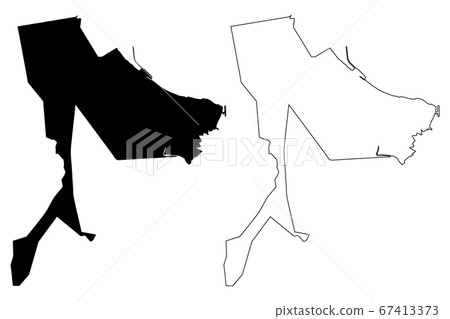 George Town City (Malaysia, Penang State) map George Town City (Malaysia, Penang State) map 67413373