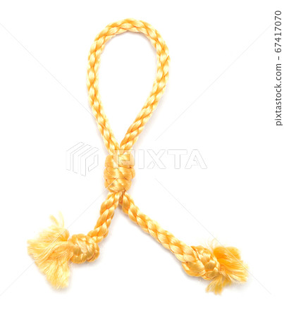 rope on white 67417070