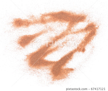 sand on white 67417121