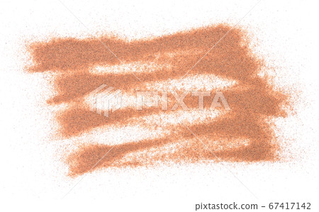 sand on white 67417142