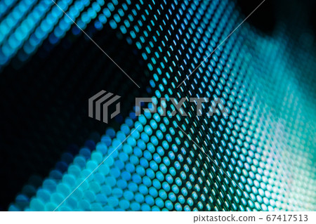 CloseUp LED blurred screen. LED soft focus CloseUp LED blurred screen. LED soft focus 67417513