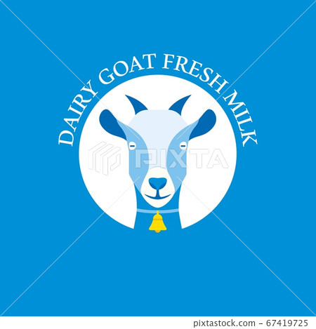 Organic farm dairy goat milk design vector illustration. Organic farm dairy goat milk design vector illustration. 67419725