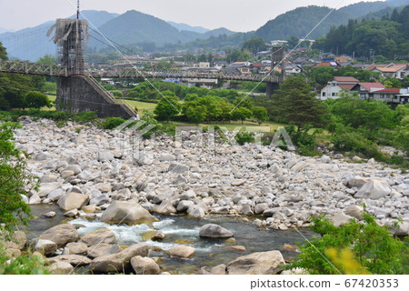 Momosuke Bridge over the Kiso River Momosuke Bridge over the Kiso River 67420353