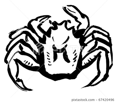 Crab-sumi-e Crab-sumi-e 67420496