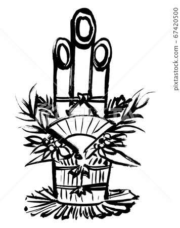 Kadomatsu-Sumi-e 67420500