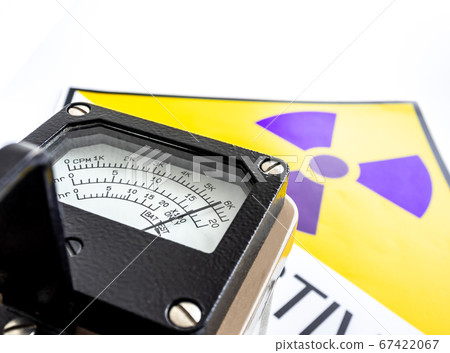 Radiation measurement with radiation survey meter 67422067