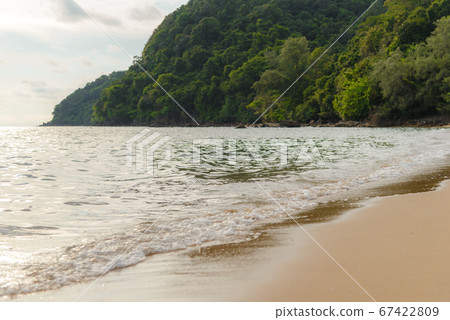 Landscape of tropical beach nature in Thailand. Landscape of tropical beach nature in Thailand. 67422809