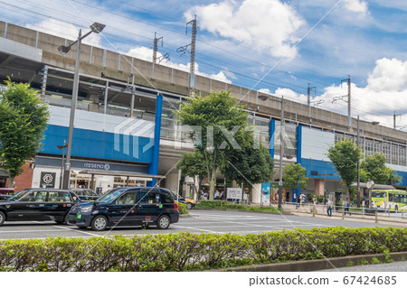 Station front view Akabane station 67424685
