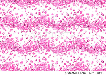 Seamless jewel pattern Seamless jewel pattern 67424896
