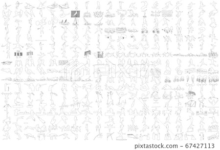 運動剪影線 運動剪影線 67427113