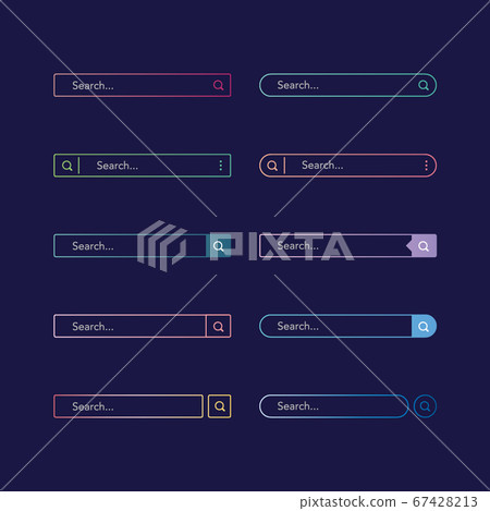 Gradient search bar 67428213