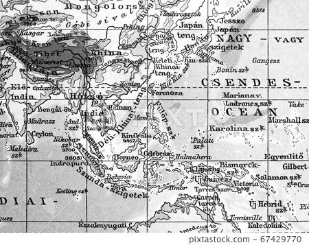 舊地圖中美洲 67429770