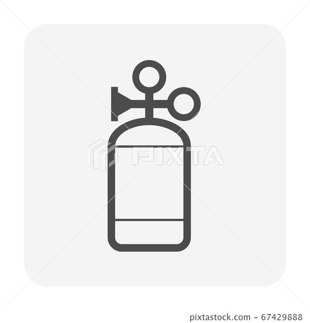 oxygen gas gauge 67429888