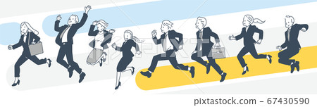 Businessmen and Business Woman 67430590