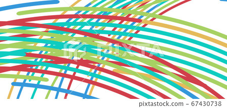 Аbstract moving colorful lines vector backgrounds for cover, placard, poster, banner or flyer 67430738